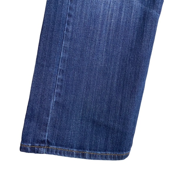 Lucky Brand Sweet N Crop Dark Blue Wash Mid Rise Jeans 10 - Picture 6 of 16